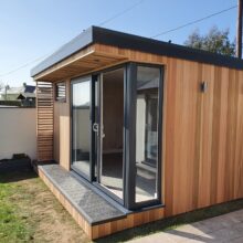 Let's just say they were excited to show this one off! 🤩

To influence the aesthetics of the build our customer opted for an alternative UPVC fascia board creating a neat and tidy finish 👌

Keeping on trend with the venetian slatted cedar fence panel, this concave style design still allows air and light to pass through☀️

📍For us it's important to support local businesses where we can... 

🌳Only the best beautiful Western Red Cedar from @duffieldtimber Duffield Timber UK makes the cut! 

🪟Our UPVC/Aluminium windows and doors come with their 10 year guarantee supplied by Padiham Glass Trade Counter who are always going above and beyond in their service! 

⚒ Materials from the family owned Skipton business @merrittandfryersltd Merritt & Fryers Ltd 

Go to our website and download our brochure for more info:
www.contemporarygardenrooms.uk 

#gardenrooms #gardenroom #gardenroomproject #contemporarygardenrooms #contemporary #cabin #mancave #mancaveideas #gardenoffice